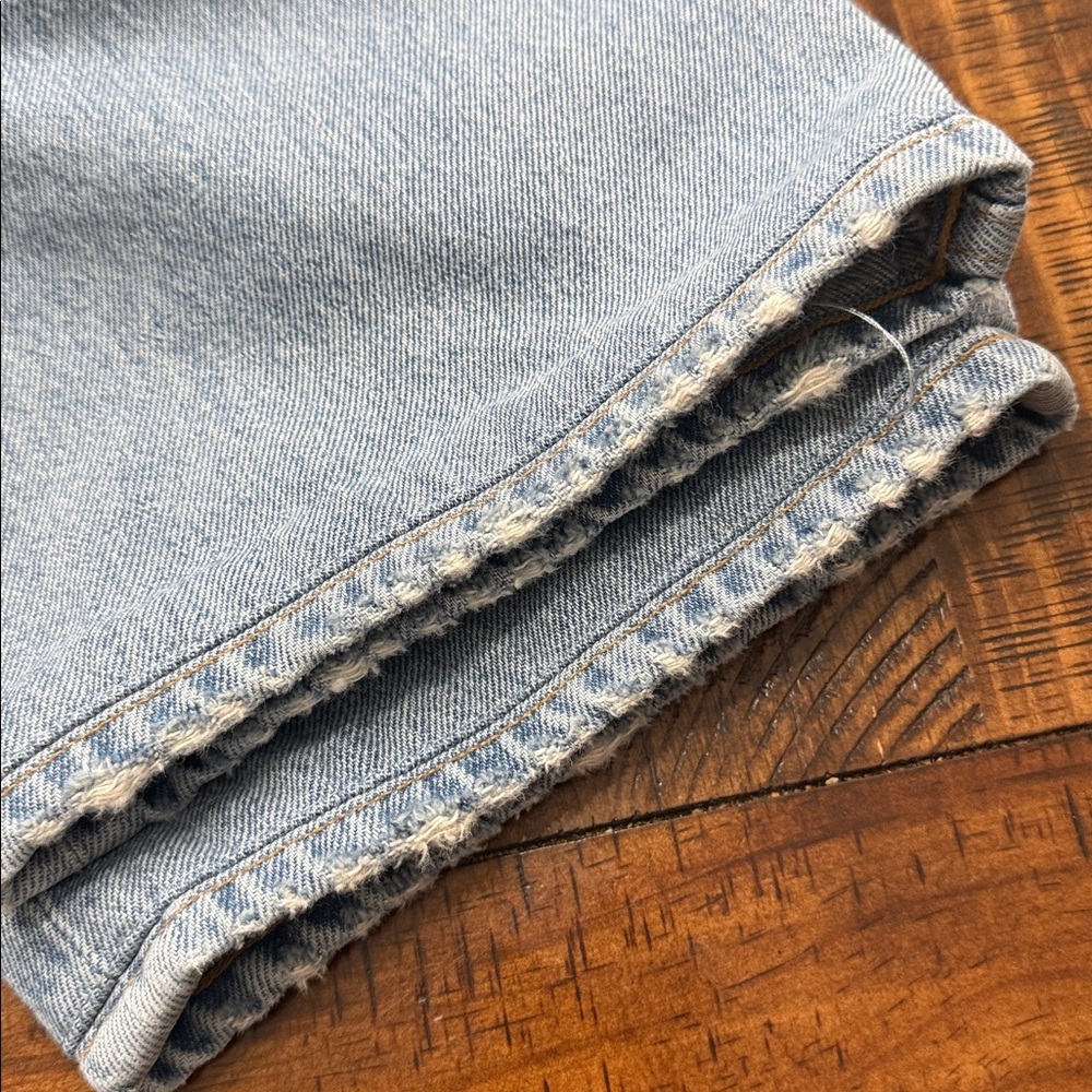 AGOLDE Lettuce Waistband Reworked High Rise Fitted 90s Jeans - Picture 14 of 15